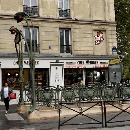 Bright & Charming In 1bdr Parijs